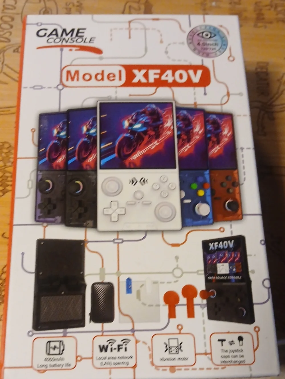 XF40V Handheld Game Console